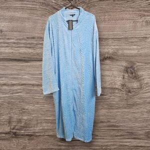 Just Love Sky Blue Plush Robe